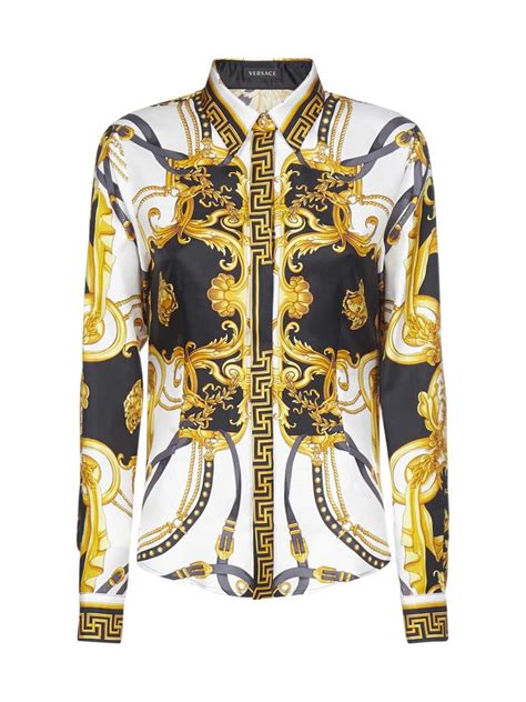 versace like shirts men|Versace fitted shirts for men.